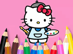 Spil Coloring Book: Hello Kitty Painting