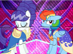 Spil Jigsaw Puzzle: Little Pony Stage