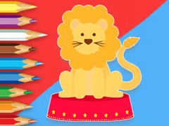 Spil Coloring Book: Circus-Lion