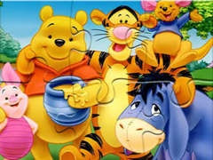 Spil Jigsaw Puzzle: Winnie With Friends