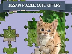 Spil Jigsaw Puzzle Cute Kittens
