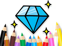Spil Coloring Book: Shining-Diamond