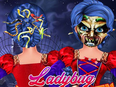 Spil Ladybug Halloween Hairstyles