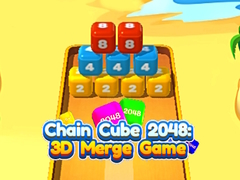 Spil Chain Cube 2048: 3D Merge Game