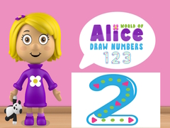 Spil World of Alice Draw Numbers