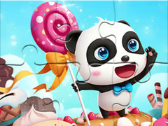 Spil Jigsaw Puzzle: Panda Candy World