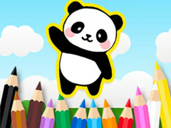 Spil Coloring Book: Cute Panda