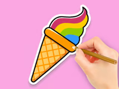 Spil Coloring Book: Rainbow Ice Cream