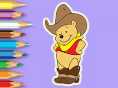 Spil Coloring Book: Cowboy Winnie
