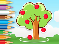 Spil Coloring Book: Apple Tree