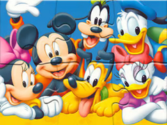Spil Jigsaw Puzzle: Mickey Mouse