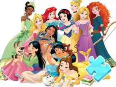 Spil Jigsaw Puzzle: Disney Princess