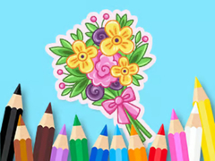 Spil Coloring Book: Love Bouquet