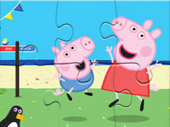 Spil Jigsaw Puzzle: Peppa Fun Day