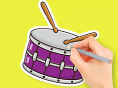 Spil Coloring Book: Star Drum