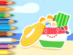 Spil Coloring Book: Summer Beach Gear