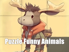 Spil Puzzle Funny Animals
