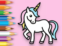 Spil Coloring Book: Happy Unicorn