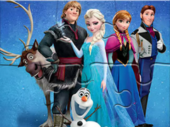 Spil Jigsaw Puzzle: Frozen Photo