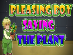 Spil Pleasing Boy Saving the Plant