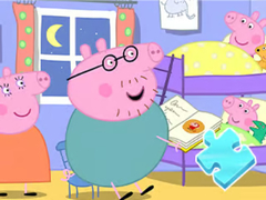 Spil Jigsaw Puzzle: Peppa Sleeping Story