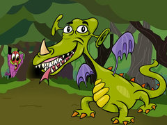 Spil Fun Monsters Jigsaw