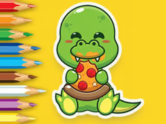 Spil Coloring Book: Hungry Dinosaurs