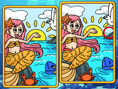 Spil Mermaids Spot The Differences