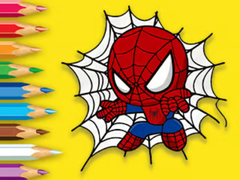 Spil Coloring Book: Baby Spiderman