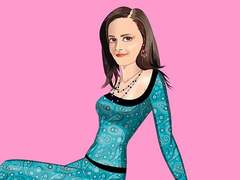 Spil Alexis Bledel Dress up