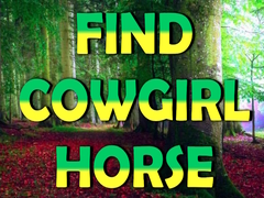 Spil Find Cowgirl Horse