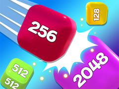 Spil Chain Cube 2048 3D Merge Game