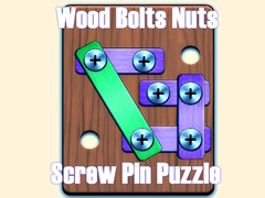 Spil Wood Bolts Nuts Screw Pin Puzzle