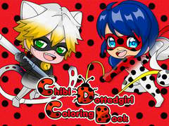 Spil Chibi Dotted Girl Coloring Book
