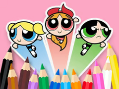 Spil Coloring Book: The Powerpuff Girls
