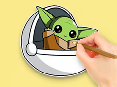 Spil Coloring Book: Master Yoda