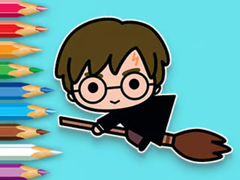 Spil Coloring Book: Flying Potter