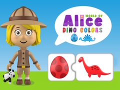 Spil World of Alice Dino Colors