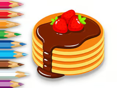 Spil Coloring Book: Strawberry Pancake