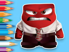 Spil Coloring Book: Inside Out Angry