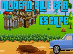 Spil Modern Blue Car Escape