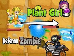 Spil Plant Girl Defense Zombie