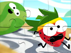 Spil Jigsaw Puzzle: Fruit Race