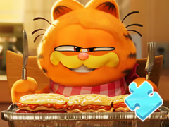 Spil Jigsaw Puzzle: Garfield And Lasagna