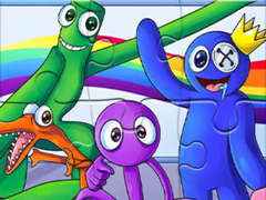 Spil Jigsaw Puzzle: Rainbow Friends 2