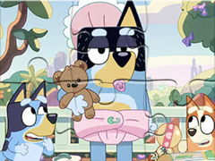 Spil Jigsaw Puzzle: Bluey Play Time