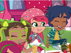 Spil Jigsaw Puzzle: Strawberry Girl