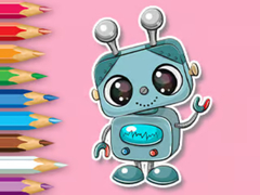 Spil Coloring Book: Smile Robot