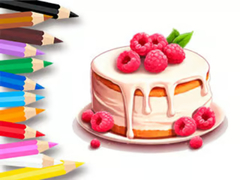 Spil Coloring Book: Berry Cake