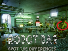 Spil Robot Bar Spot the differences